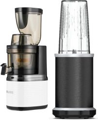 Wyciskarka wolnoobrotowa 4Swiss BM202 white + blender NB102. Białe wyciskarki 4swiss. Za 1,698.00 zł.