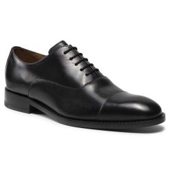 Półbuty JOOP!. Czarne buty wizytowe męskie JOOP!, bez wzorów, bez obcasa, bez zapięcia. Za 919.99 zł.