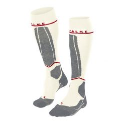 Skarpetki damskie Falke Sk4 Energizing Wool Mi-bas. Białe skarpetki damskie Falke, bez wzorów, z elastanu. Za 226.00 zł.