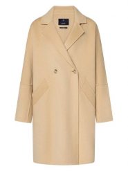 JOOP! Płaszcz wełniany 263C32Corina 30103371 Beżowy Regular Fit. Brązowe płaszcze damskie JOOP!, na zimę, bez wzorów, z wełny, bez kołnierzyka, bez kaptura. Za 1,679.00 zł.