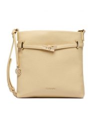 Lasocki Torebka CEO-LSK-L-010-09 Żółty. Żółte listonoszki damskie Lasocki, bez wzorów, z materiału, bez dodatków. Za 169.99 zł.