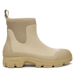 Botki Tretorn. Brązowe botki damskie Tretorn, bez wzorów, bez obcasa, na płaskiej podeszwie, bez zapięcia. Za 589.99 zł.