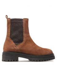 Geox Botki D Iridea D D26HRD 0226W C0183 Brązowy. Brązowe botki damskie Geox, bez wzorów, ze skóry, bez obcasa, na płaskiej podeszwie, bez zapięcia. Za 549.99 zł.