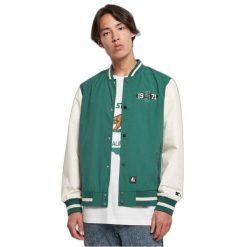 Kurtka nylon Starter College. Białe kurtki męskie Starter, m, bez wzorów, z materiału, klasyczne, bez kaptura. Za 379.50 zł.