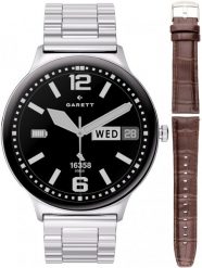 Smartwatch Garett Srebrny (3602-1-221-569456). Szare zegarki smartwatch GARETT, bez wzorów. Za 499.00 zł.
