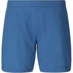Szorty Virtus Ilin. Niebieskie szorty męskie VIRTUS, bez wzorów. Za 237.00 zł.