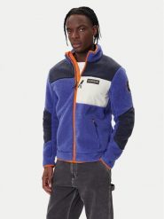 Napapijri Polar Yupik NP0A4GNT Niebieski Regular Fit. Niebieskie bluzy sportowe męskie Napapijri, m, bez wzorów, z polaru, bez kaptura. Za 709.99 zł.
