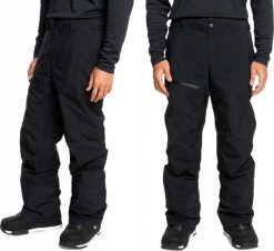 Quiksilver Męskie Spodnie QUIKSILVER Mission Gore-Tex Snow Pants EQYTP03161-KVJ0 L. Białe spodnie sportowe męskie Quiksilver, l, bez wzorów, z gore-texu, narciarskie, gore-tex. Za 699.00 zł.