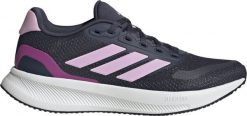 Adidas Buty damskie adidas Runfalcon 5 Running czarno-różowe JQ8755 40 2/3. Czarne obuwie sportowe damskie Adidas, bez wzorów, bez zapięcia. Za 268.99 zł.
