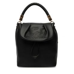 Plecak LOVE MOSCHINO. Czarne plecaki damskie Love Moschino, bez wzorów. Za 907.99 zł.