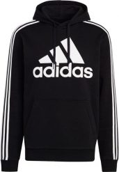 Adidas adidas BL3S Fleece Hoodie H14641 Czarne M. Czarne bluzy męskie Adidas, m, bez wzorów, bez kaptura. Za 222.25 zł.