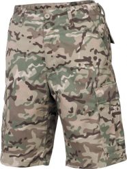 MFH Spodnie US Bermuda BDU operation-camo S. Zielone spodnie sportowe męskie MFH, m, bez wzorów. Za 132.00 zł.