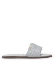MEXX Klapki WYL021123-02 Niebieski. Niebieskie klapki damskie Mexx, bez wzorów, z syntetyku, bez obcasa, bez zapięcia. Za 99.99 zł.
