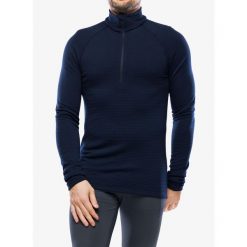Bluza termoaktywna męska Houdini Desoli Thermal Half Zip. Niebieskie bluzy męskie Houdini, na zimę, m, bez wzorów, sportowe, bez ramiączek, bez kaptura. Za 718.99 zł.