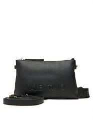 Valentino Torebka Foxy Re VBS9EO18 Czarny. Czarne listonoszki damskie Valentino, bez wzorów, ze skóry, bez dodatków. Za 239.99 zł.