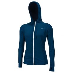 Damska bluza z kapturem zapinana na zamek O'Neill Blueprint Sun. Niebieskie bluzy damskie O'Neill, s, bez wzorów, z neoprenu, sportowe, bez ramiączek, z kapturem. Za 369.00 zł.
