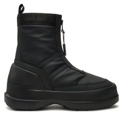 Śniegowce Moon Boot. Czarne śniegowce damskie Moon Boot, bez zapięcia. Za 649.99 zł.
