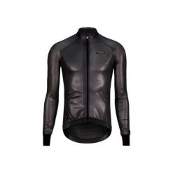 Kurtka wodoodporna Etxeondo Busti. Czarne kurtki męskie ETXEONDO, bez wzorów, sportowe, bez kaptura. Za 653.00 zł.