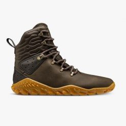 Buty damskie Vivobarefoot Tracker Forest Esc. Brązowe obuwie trekkingowe damskie Vivobarefoot, z gumy, bez zapięcia. Za 972.65 zł.