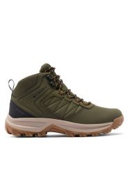 Columbia Trekkingi Transverse 2067401 Zielony. Zielone botki męskie Columbia, bez wzorów, z materiału, bez obcasa, bez zapięcia. Za 399.99 zł.