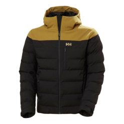 Kurtka Narciarska Helly Hansen Bossanova Puffy Jacket Czarno Złota. Czarne kurtki sportowe męskie Helly Hansen, l, bez wzorów, bez kaptura, narciarskie. W wyprzedaży za 879.00 zł.