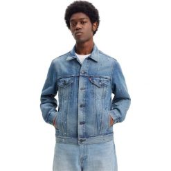 Levi`s Levi's Vintage Fit Trucker Jacket 773800058 Niebieskie M. Niebieskie płaszcze męskie m, bez wzorów, vintage, bez kołnierzyka, bez kaptura. Za 396.82 zł.
