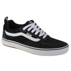 Buty sportowe do chodzenia unisex, Vans Twill Kyle Walker. Szare buty sportowe męskie Vans, bez wzorów, bez zapięcia, trekkingowe. Za 249.99 zł.