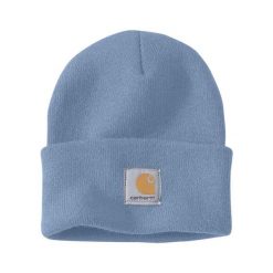 Czapka zimowa Carhartt Acrylic Watch Hat. Czerwone czapki damskie Carhartt, na zimę, bez wzorów. Za 72.99 zł.