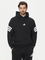 Adidas Bluza Future Icons 3-Stripes JD4838 Czarny Regular Fit. Czarne bluzy męskie Adidas, m, bez wzorów, z bawełny, bez ramiączek, bez kaptura. Za 239.99 zł.