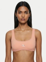 Calvin Klein Swimwear Góra od bikini LV00Q61100 Różowy. Czerwone bikini Calvin Klein Swimwear, m, bez wzorów, z syntetyku. Za 229.99 zł.