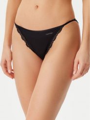 Calvin Klein Underwear Figi klasyczne LV00QD5269 Czarny. Czarne majtki damskie Calvin Klein Underwear, z syntetyku. Za 49.99 zł.