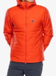 Kurtka ocieplana męska Fjallraven Expedition X-latt Hoodie. Brązowe kurtki męskie Fjällräven, m, bez wzorów, z nylonu, klasyczne, z kapturem. Za 951.49 zł.