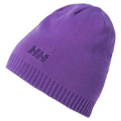Czapka zimowa unisex Helly Hansen Brand Beanie. Czarne czapki damskie Helly Hansen, na zimę, bez wzorów, z elastanu. W wyprzedaży za 57.00 zł.