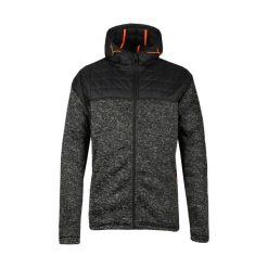 Kurtka hybrydowa męska AULP BUKAI z kapturem. Czarne kurtki sportowe męskie Aulp, na zimę, m, bez wzorów, z kapturem, narciarskie. Za 329.99 zł.