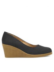 Clara Barson Półbuty WYL3760-2 Granatowy. Niebieskie półbuty damskie Clara Barson, bez wzorów, z materiału, bez obcasa, na koturnie, bez zapięcia. Za 119.99 zł.