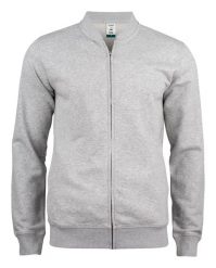 Clique Premium OC kardigan rozpinany z bawełny organicznej – grey melange. Szare swetry męskie CLIQUE, m, bez wzorów, z bawełny, bez kołnierzyka, bez ramiączek. Za 278.55 zł.