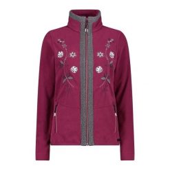 Bluza damska turystyczna CMP 32J2376. Czerwone bluzy damskie CMP, m, bez wzorów, sportowe, bez ramiączek, bez kaptura. W wyprzedaży za 214.99 zł.