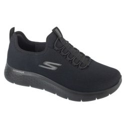 Buty sportowe Sneakersy męskie, GO Walk Flex - Ultra. Czarne buty sportowe męskie Skechers, bez wzorów, bez zapięcia, trekkingowe. Za 279.99 zł.
