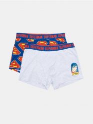 Bokserki Classic 2 pack Superman - wielobarwny. Bokserki męskie Sinsay, bez wzorów. Za 29.99 zł.