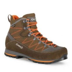 Buty trekkingowe Aku Tana Gtx 9779359 brązowe. Brązowe trekkingi męskie z gore-texu, bez zapięcia. Za 814.85 zł.