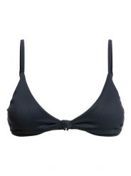Góra od stroju kąpielowego ROXY Love The Surf Knot. Czarne stroje kąpielowe damskie Roxy, l, bez wzorów, z elastanu. Za 189.99 zł.