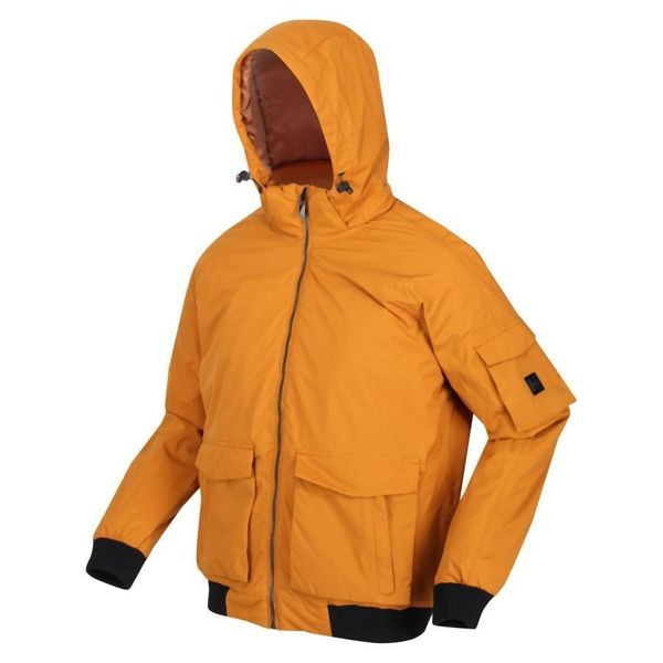 Kurtka wodoodporna Regatta Faizan. Czarne kurtki męskie Regatta, na zimę, m, bez wzorów, z poliesteru, eleganckie, bez kaptura. Za 499.99 zł.