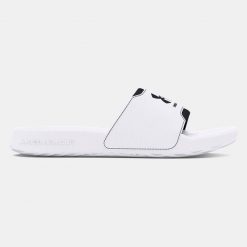 Męskie klapki basenowe Under Armour UA Ignite Select Białe - 3027219-100 41. Białe klapki męskie Under Armour, bez wzorów, bez zapięcia. Za 139.99 zł.