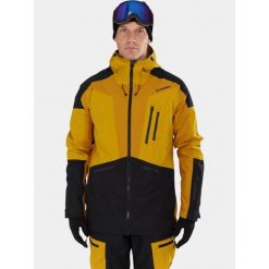 Kurtka Męska Fundango Rigel ECO 3L. Czarne kurtki sportowe męskie FUNDANGO, l, bez wzorów, z materiału, bez kaptura, narciarskie. Za 919.90 zł.