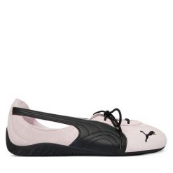 Baleriny Puma. Czerwone balerinki damskie Puma, bez wzorów, bez obcasa, bez zapięcia. Za 399.99 zł.