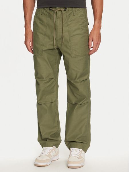 Levi's® Spodnie materiałowe A9210-0004 Zielony Loose Fit. Zielone spodnie materiałowe męskie bez wzorów, z bawełny. Za 269.99 zł.