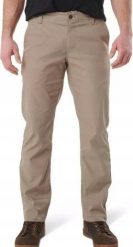 5.11 Tactical 5.11 EDGE CHINO PANT STONE-30-32-MENS 74481-70. Eleganckie spodnie męskie 5.11 Tactical, bez wzorów, sportowe. Za 283.36 zł.