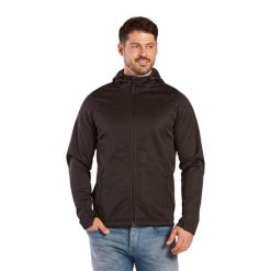 Kurtka Erima Softshell Performance. Czarne kurtki męskie Erima, xl, bez wzorów, z materiału, bez kaptura, do piłki ręcznej. W wyprzedaży za 201.00 zł.