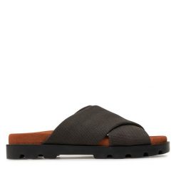 Klapki Camper. Szare klapki damskie Camper, bez wzorów, bez obcasa, bez zapięcia. Za 259.99 zł.