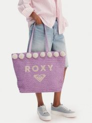 Roxy Torebka CWBEO-ROXY-L-003-09 Fioletowy. Fioletowe shopperki damskie Roxy, bez wzorów, bez dodatków. Za 119.99 zł.